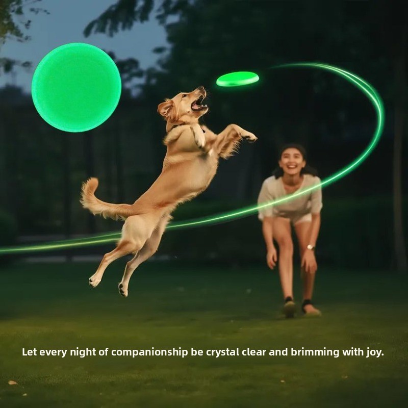 Frisbee Freestyle Disc - Светящийся в темноте фрисби для собак,
