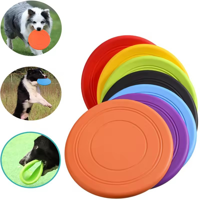 Frisbee Freestyle Disc - Прочный жевательный игрушечный фрисби для дрессировки
