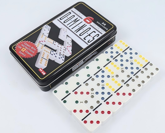 Party Games Box - Элегантный набор домино Double Six для