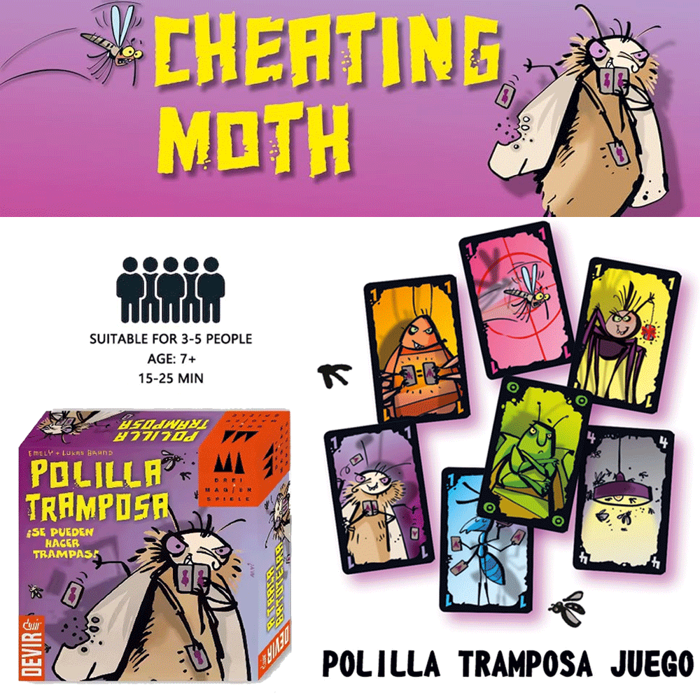 Party Games Juego - Настольные игры Polilla Tramposa The Cheating