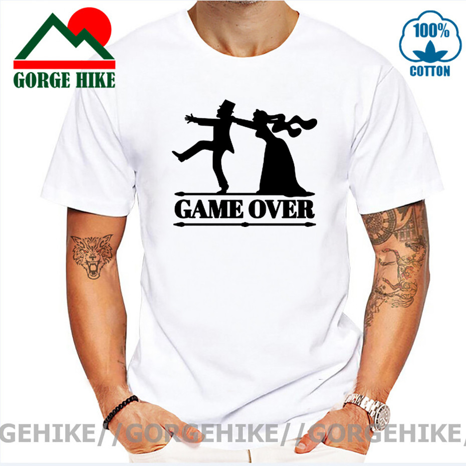 Футболка Game Over Tees для му – обзор и цена Party Games Bachelorette