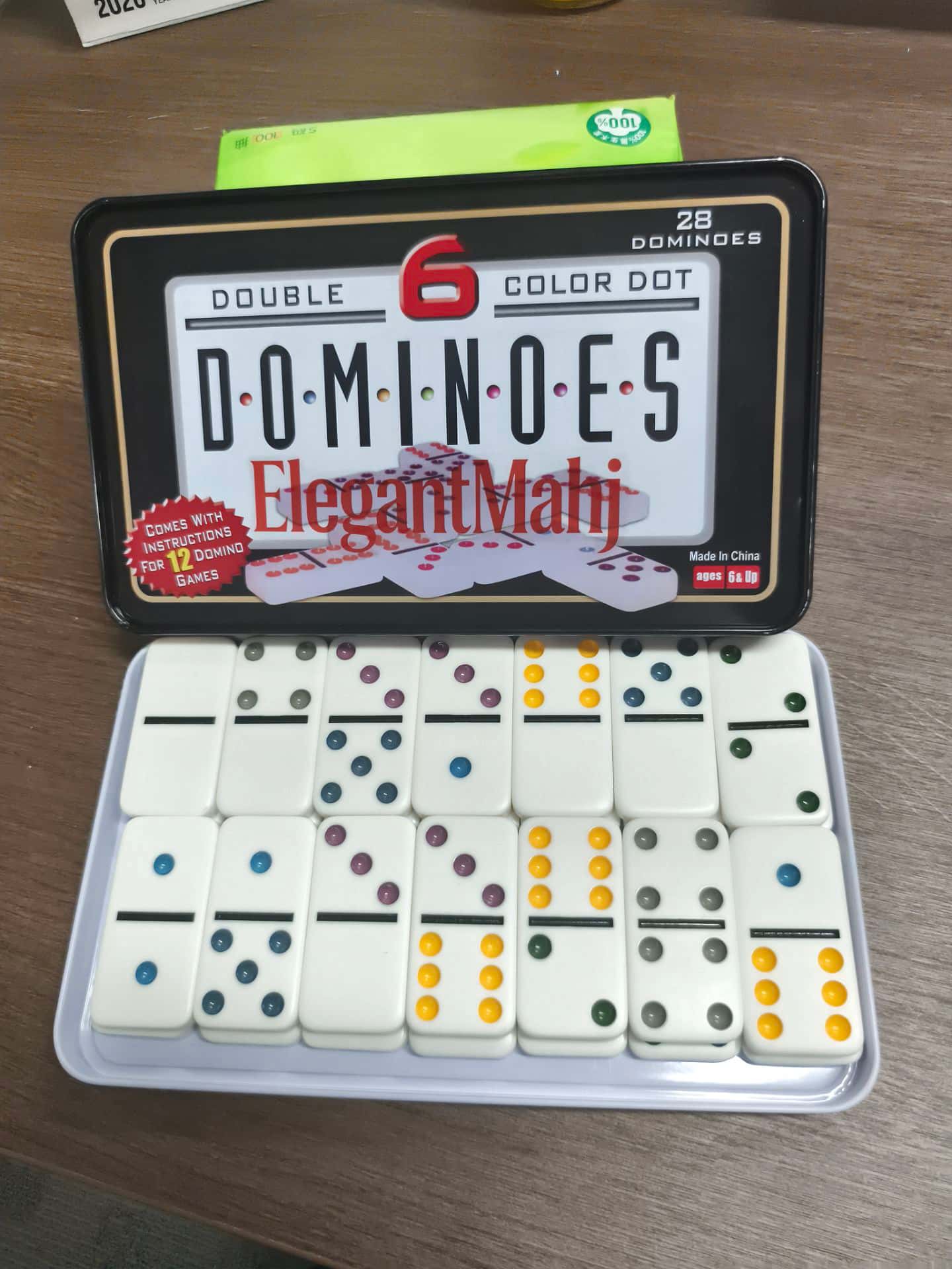 Элегантный набор домино Double – обзор и цена Party Games Box